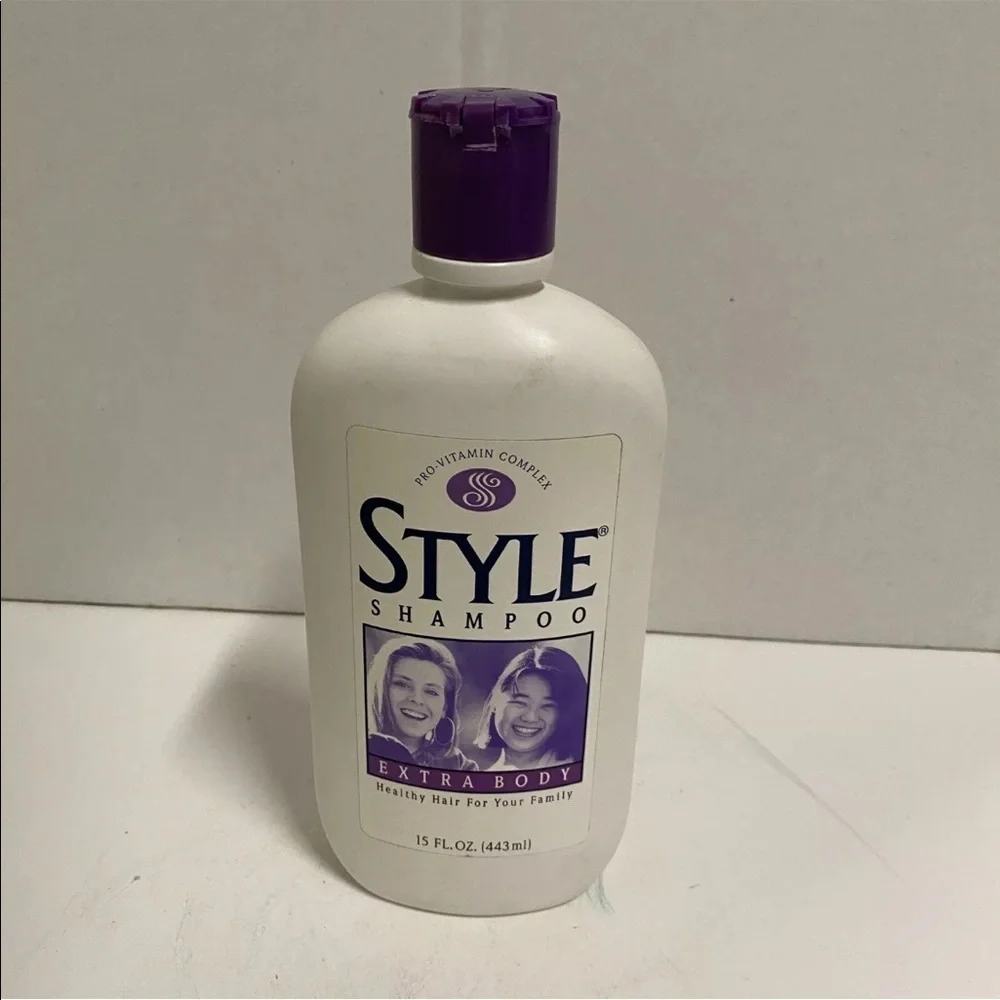 Style Shampoo Extra Body Vitamin Complex Vintage